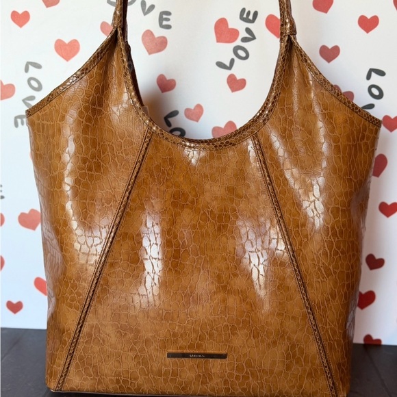 Brahmin Iona Cashew Zostera Tote Leather Handbag Animal Print NWT $425 PRICEFIRM - Picture 15 of 15